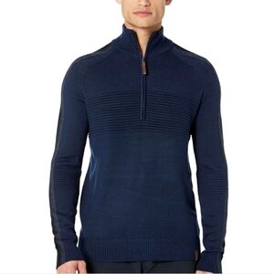 Obermeyer Vince Knit 1/2 Zip Sweater Size Small Admiral NWT